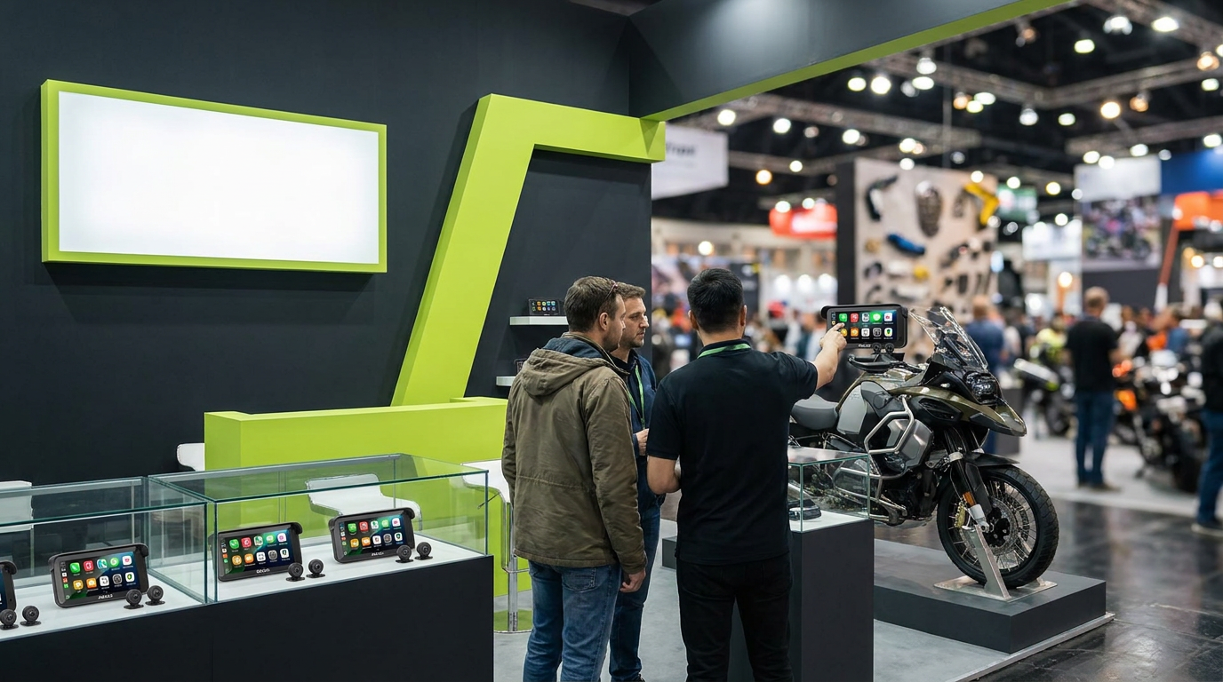 Aoocci at a trade show