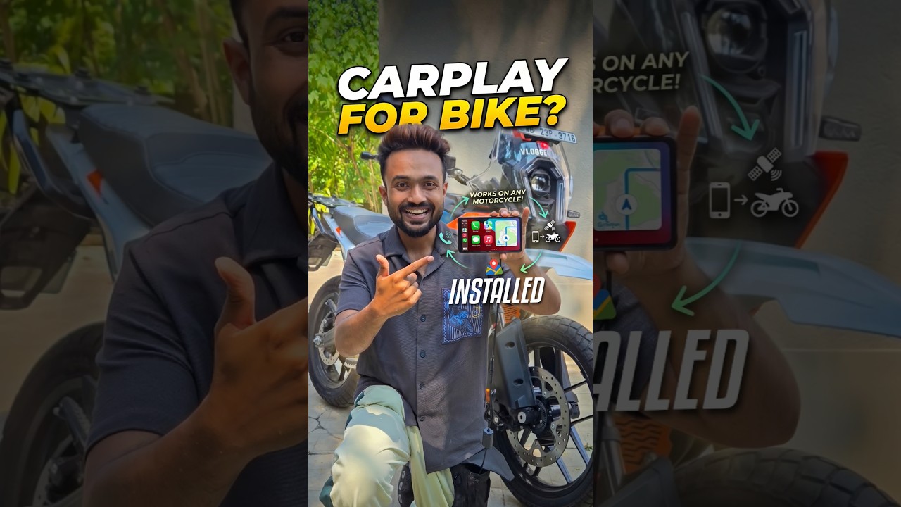 Installed on KTM